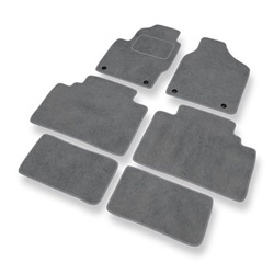 Premium tappetini auto in velluto compatibili con Ford Galaxy I (1995-2000) - tappeti auto grigio