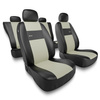 Coprisedili compatibili con Peugeot 308 I, II, III (2007-....) - fodere sedili universali - set coprisedili auto - XL-BE