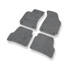 Premium tappetini auto in velluto compatibili con Volkswagen Passat B5 Berlina, Variant (1996-2005) - tappeti auto grigio