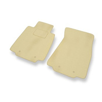 Premium tappetini auto in velluto compatibili con Nissan 370Z (2008-2020) - tappeti auto beige