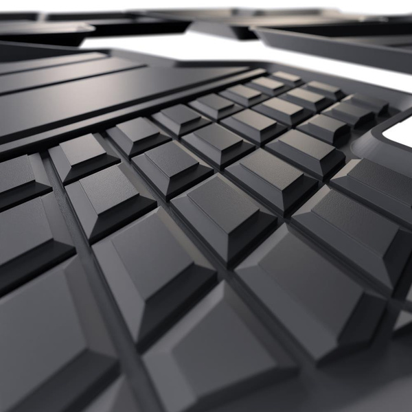 Tappetini Auto in TPE compatibili con Opel Astra L Sports Tourer (2021-....) - non per la versione ibrida - tappeti auto neri