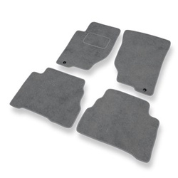 Premium tappetini auto in velluto compatibili con Kia Sorento I (2002-2009) - tappeti auto grigio