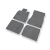 Premium tappetini auto in velluto compatibili con Lexus LS III XF30 (2000-2006) - tappeti auto grigio