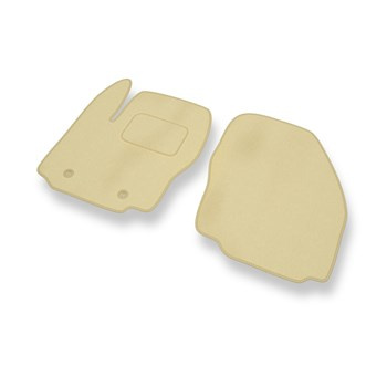 Premium tappetini auto in velluto compatibili con Ford Galaxy III (2006-2015) - tappeti auto beige