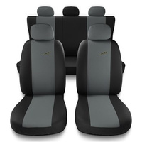 Coprisedili compatibili con Alfa Romeo 156 I, II (1997-2007) - fodere sedili universali - set coprisedili auto - X.R-G2