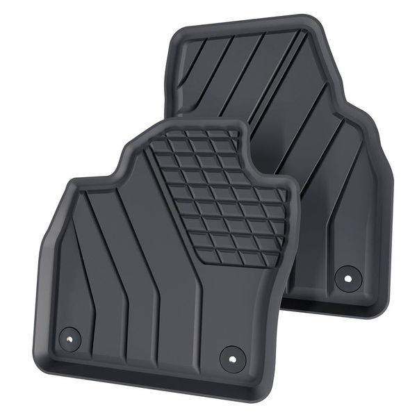 Tappetini Auto in TPE compatibili con Seat Arona Crossover (2017-....) - tappeti auto neri