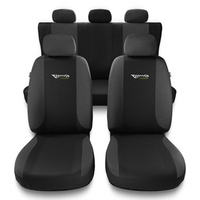 Coprisedili compatibili con Chevrolet Captiva I, II (2006-2019) - fodere sedili universali - set coprisedili auto - TG-G