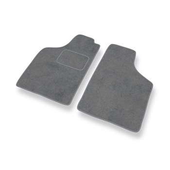 Premium tappetini auto in velluto compatibili con Fiat Uno II (1989-2002) - tappeti auto grigio