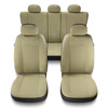 Coprisedili compatibili con Citroen C5 Aircross (2018-....) - fodere sedili universali - set coprisedili auto - PG-3
