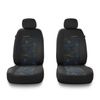 Coprisedili compatibili con Mazda Tribute I, II (2000-2011) - fodere sedili universali - set coprisedili auto - 2UNE-BL