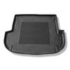 Vasca baule compatibile con Hyundai Santa Fe II CM SUV (04.2006-08.2012) - 5 posti - tappetino per bagagliaio - tappeto bagagliaio per auto