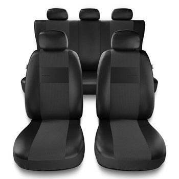 Coprisedili compatibili con Audi A1 I, II (2010-2019) - fodere sedili universali - set coprisedili auto - EXL-3