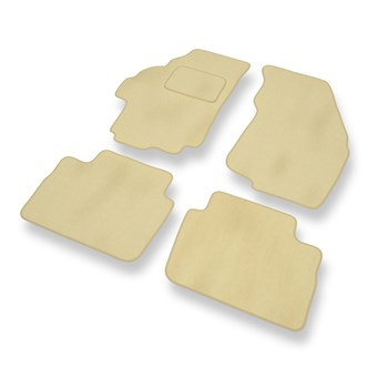 Premium tappetini auto in velluto compatibili con Suzuki Liana (2001-2007) - tappeti auto beige