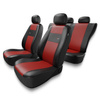 Coprisedili compatibili con Seat Ibiza I, II, III, IV, V (1984-2019) - fodere sedili universali - set coprisedili auto - XL-RD