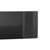 Protezioni nere laterali per auto Mitsubishi Outlander II SUV (2006-2013) - (lunghezza protezioni: 935mm; 620mm)