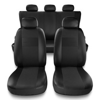 Coprisedili compatibili con Audi A8 D2, D3, D4, D5 (1994-2019) - fodere sedili universali - set coprisedili auto - EXL-1