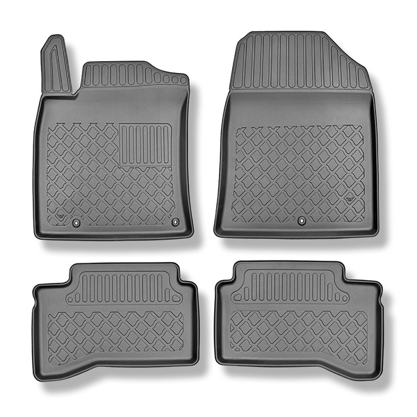 Tappetini Auto in TPE compatibili con Kia Ceed III CD Plug-in Hybrid Station Wagon (01.2020-....) - tappeti auto neri