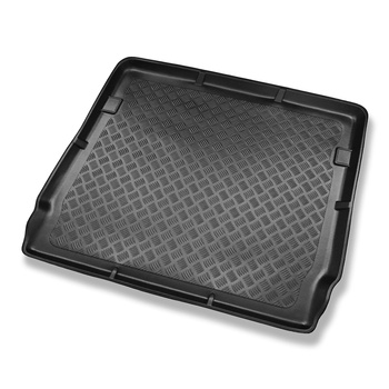 Vasca baule compatibile con Peugeot 5008 I Monovolume (05.2009-06.2017) - 5/7 posti; sedili 3a fila abbassati - tappetino per bagagliaio - tappeto bagagliaio per auto