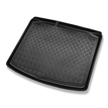 Vasca baule compatibile con Seat Leon II 1P Hatchback (07.2005-2012) - tappetino per bagagliaio - tappeto bagagliaio per auto