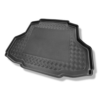 Vasca baule compatibile con Mitsubishi Lancer VIII Berlina (08.2003-09.2007) - tappetino per bagagliaio - tappeto bagagliaio per auto