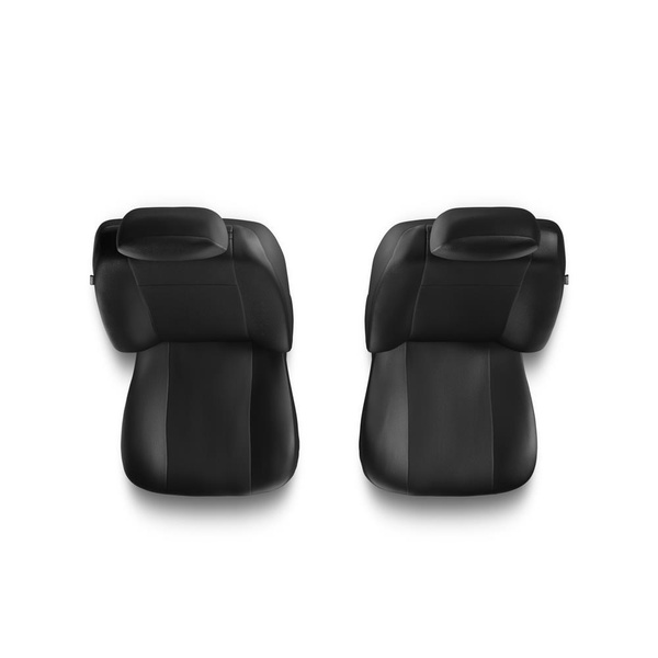 Coprisedili anteriori compatibili con Seat Arona (2017-....) - fodere sedili universali - set coprisedili auto - 2CM-B