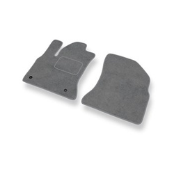 Premium tappetini auto in velluto compatibili con Citroen C4 Grand Picasso I (2006-2013) - tappeti auto grigio