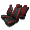 Coprisedili compatibili con Citroen Nemo (2008-2019) - fodere sedili universali - set coprisedili auto - TG-RD