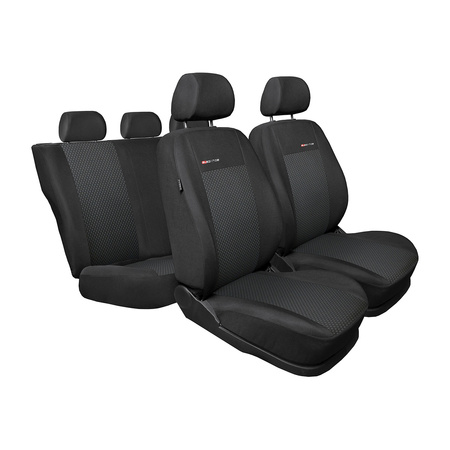 Coprisedili su misura compatibili con Seat Leon III Hatchback, Sportstourer (2013-2019) - fodere sedili - set coprisedili auto - E3