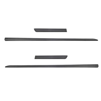 Protezioni nere laterali per auto Seat Ibiza IV Hatchback (3 porte) - (2012-....)