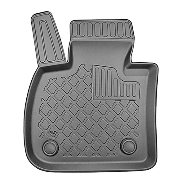 Completo di tappetini e tappetino per bagagliaio TPE per: BMW 2 F45 09.2014-10.2021 (Active Tourer) - sedile posteriore scorrevole (avanti-indietro)