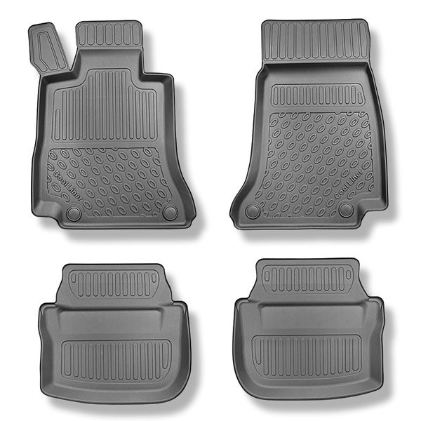 Tappetini Auto in TPE compatibili con Mercedes-Benz Classe E C238 Coupé (04.2017-....) - tappeti auto neri