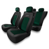 Coprisedili compatibili con Jeep Compass I, II (2007-....) - fodere sedili universali - set coprisedili auto - S-GR