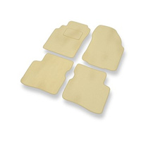 Premium tappetini auto in velluto compatibili con Nissan Primera II P11 (1995-2002) - tappeti auto beige