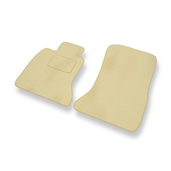 Premium tappetini auto in velluto compatibili con BMW 7 V F01/F02 (2008-2015) - tappeti auto beige