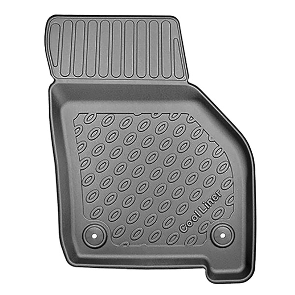 Tappetini Auto in TPE compatibili con Volkswagen Golf VIII mHEV Hatchback (11.2020-....) - tappeti auto neri