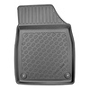 Completo di tappetini e tappetino per bagagliaio TPE per: Cupra Born 11.2021-.... (Hatchback) - bagagliaio inferiore; modelli senza pavimento mobile del bagagliaio