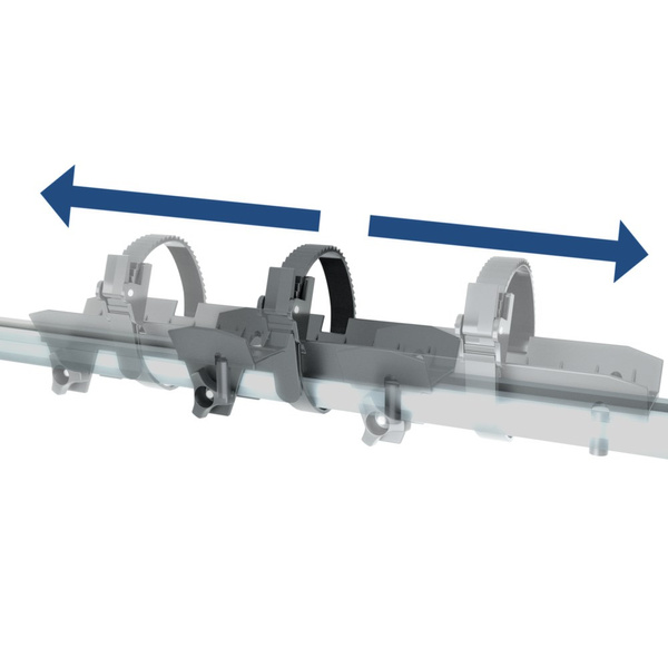 2x Portabici da tetto, Portabiciclette con barra in alluminio e chiusura a chiave - 2xM-08