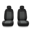 Coprisedili anteriori compatibili con Mercedes-Benz Classe B W245, W246, W247 (2005-2019) - fodere sedili universali - set coprisedili auto - 2UNE-2