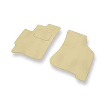 Premium tappetini auto in velluto compatibili con Kia Carens II (2002-2006) - tappeti auto beige