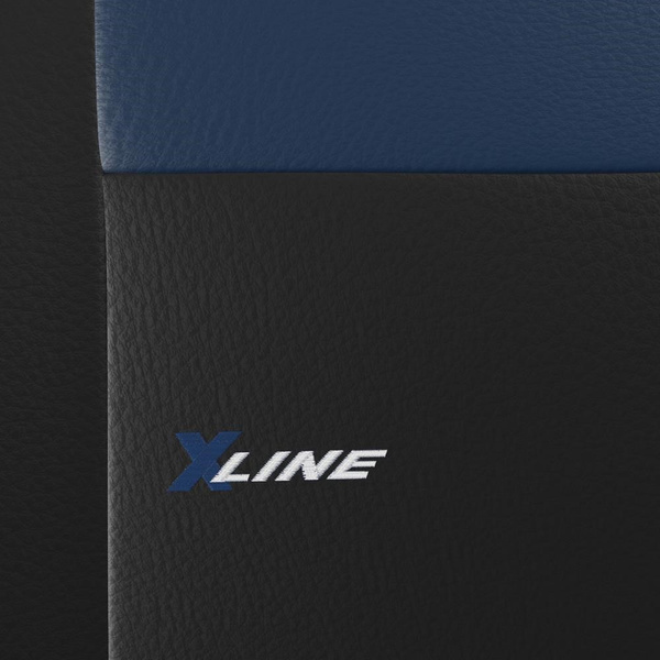 Coprisedili anteriori compatibili con Alfa Romeo 146 (1994-2001) - fodere sedili universali - set coprisedili auto - 2XL-BL