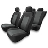 Coprisedili compatibili con Seat Toledo I, II, III, IV (1991-2019) - fodere sedili universali - set coprisedili auto - UNE-2