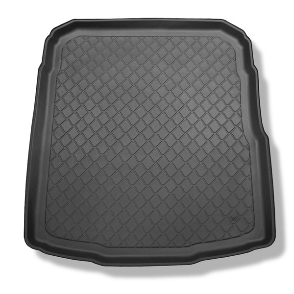 Vasca baule compatibile con Volkswagen Passat B8 Berlina (12.2014-12.2021) - vano inferiore; con ruota di scorta o kit di riparazione - tappetino per bagagliaio - tappeto bagagliaio per auto