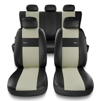 Coprisedili compatibili con Alfa Romeo 145 (1994-2000) - fodere sedili universali - set coprisedili auto - XL-BE