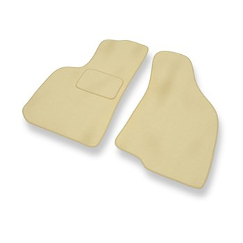 Premium tappetini auto in velluto compatibili con Daewoo Lanos (1997-2008) - tappeti auto beige