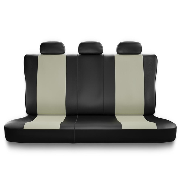 Coprisedili compatibili con Citroen Nemo (2008-2015) - fodere sedili universali - set coprisedili auto - CM-BE