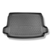 Vasca baule compatibile con Fiat 600e Hatchback (09.2023-....) - vano superiore; piano di carico regolabile in posizione più alta - tappetino per bagagliaio - tappeto bagagliaio per auto