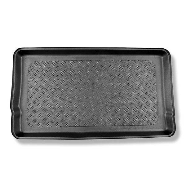 Vasca baule compatibile con Renault ZOE Hatchback (12.2012-03.2024) - tappetino per bagagliaio - tappeto bagagliaio per auto