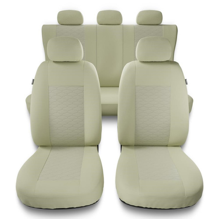 Coprisedili compatibili con BMW X4 G01, G02 (2014-2019) - fodere sedili universali - set coprisedili auto - MD-9