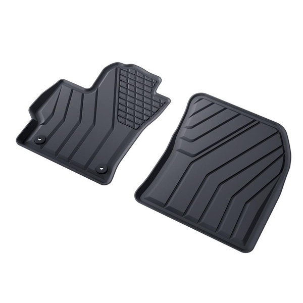 Tappetini Auto in TPE compatibili con Toyota Corolla XII Berlina, Touring Sports (2019-....) - tappeti auto neri