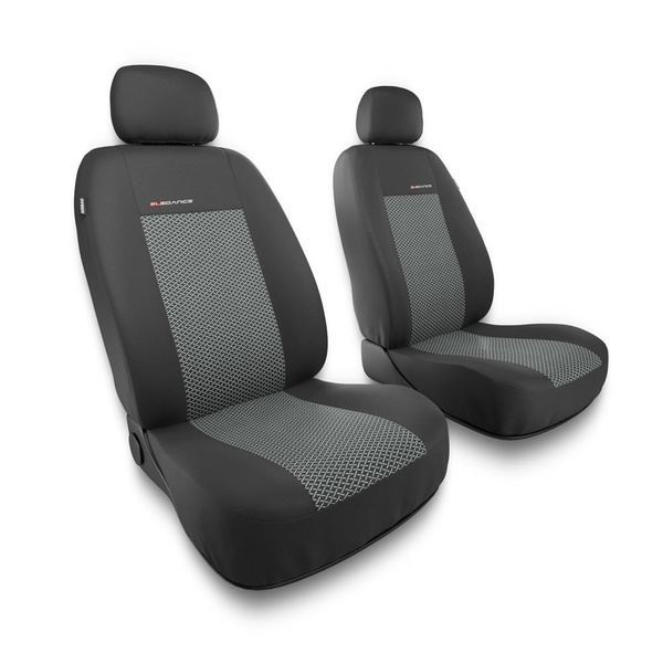 Coprisedili anteriori compatibili con Fiat Marea (1996-2002) - fodere sedili universali - set coprisedili auto - 2UNE-2